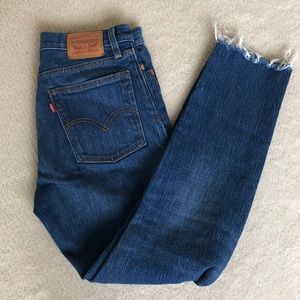 Lévis wedgie fit crop jean